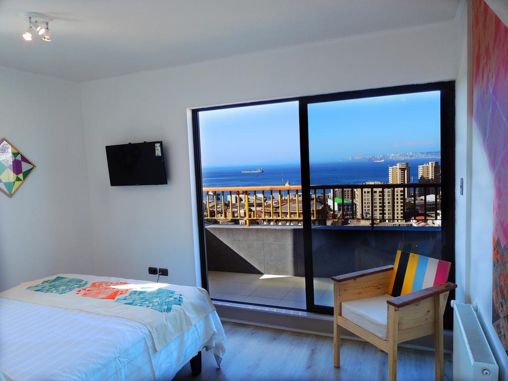 Hotel Boutique Cielo Abierto Valparaíso Dış mekan fotoğraf