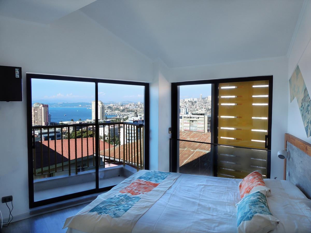 Hotel Boutique Cielo Abierto Valparaíso Dış mekan fotoğraf