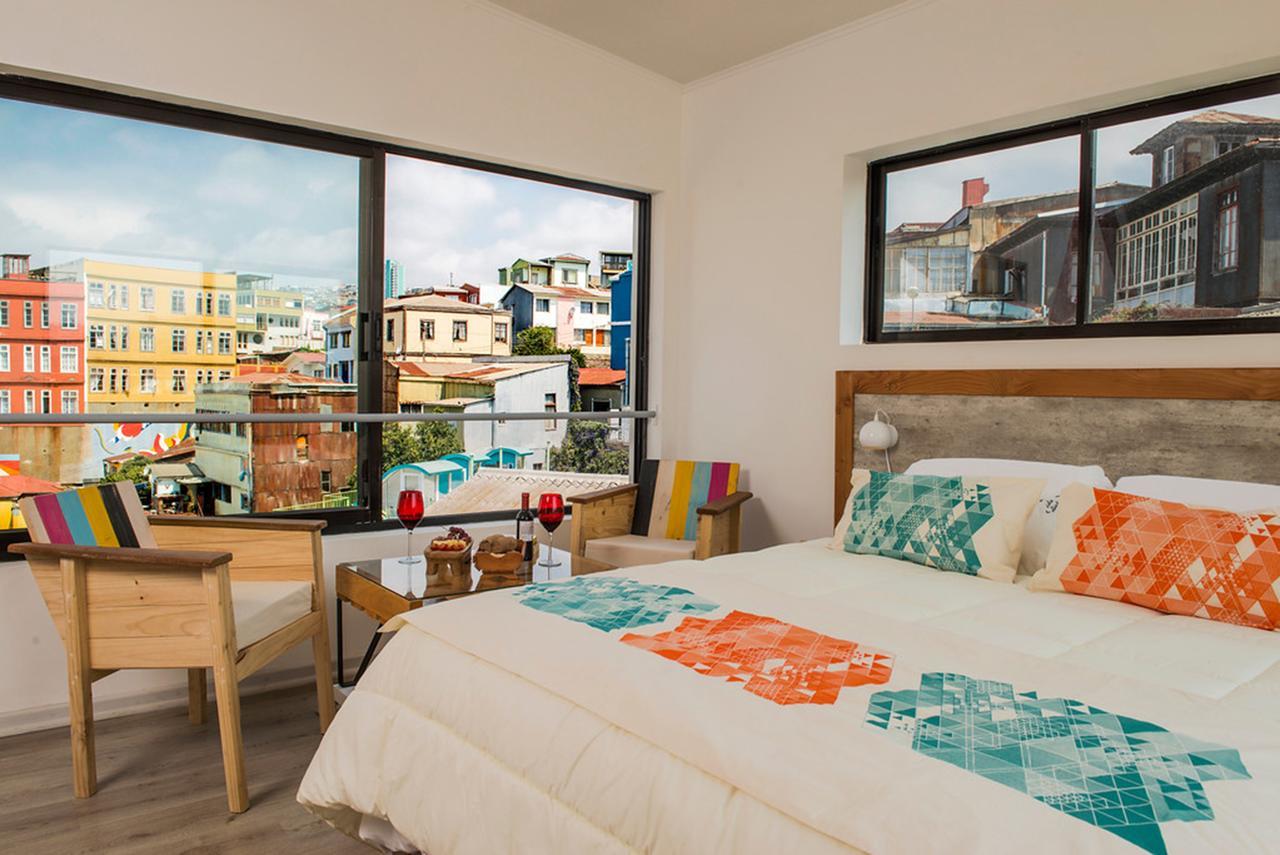 Hotel Boutique Cielo Abierto Valparaíso Dış mekan fotoğraf